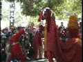 植柳盆踊り　八代神社（妙見宮）　祭礼の獅子舞楽　花奴